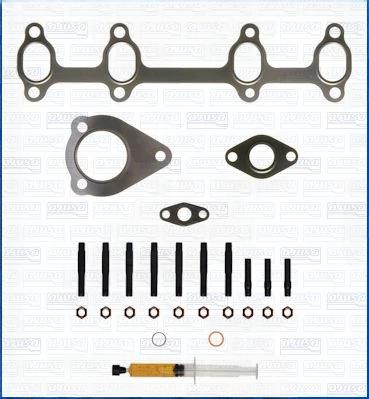 Комплект для монтажу, компресор, VW T5 03-15, AUDI A3 96-03, SKODA Fabia II 07-14, FORD Galaxy 94-06, SEAT Cordoba 02-09, Ajusa JTC11020