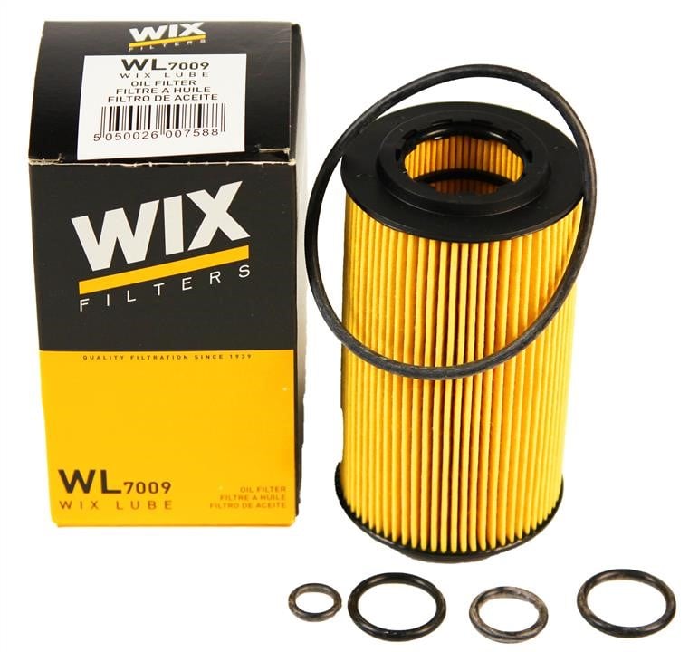 Оливний фільтр, фільтрувальний елемент, Opel Astra G,Frontera B,Omega B,Vectra B 2.0TDI/2.2TDI, Wix Filters WL7009