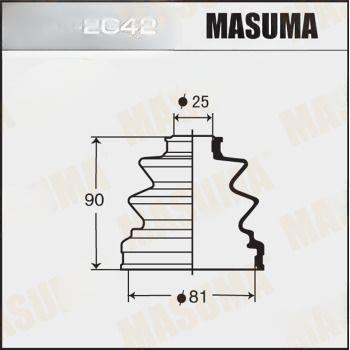 Комплект пилозахисний, приводний вал, Masuma MFS-2042