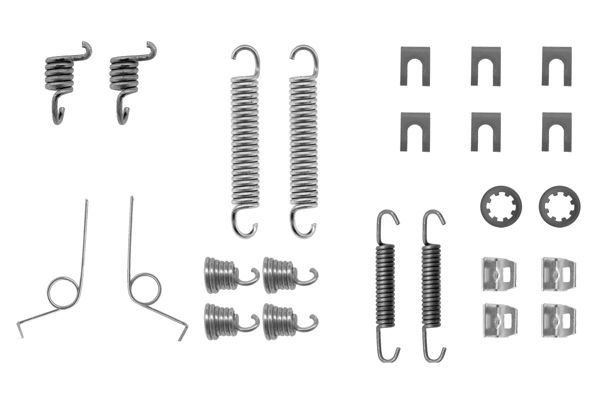 Комплект приладдя, гальмівна колодка, RENAULT 25, Bosch 1987475030