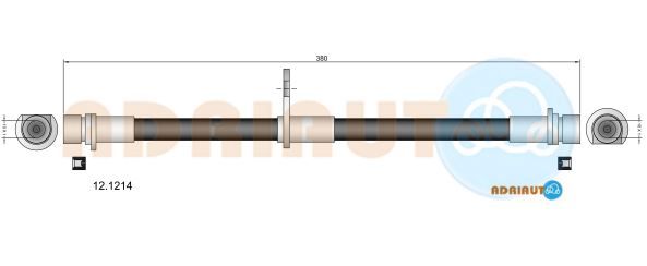 Гальмівний шланг, Adriauto 12.1214
