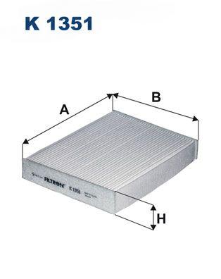 Фільтр, повітря у салоні, Filtron K1351