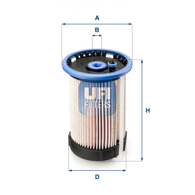 Фільтр палива, Ufi 26.032.00