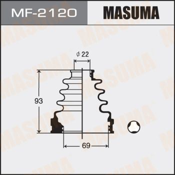 Комплект пилозахисний, приводний вал, Masuma MF-2120