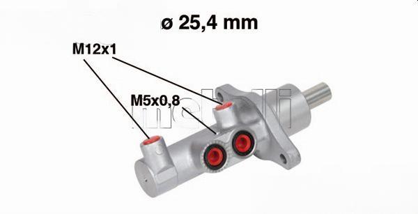 Головний гальмівний циліндр, Metelli 05-0543
