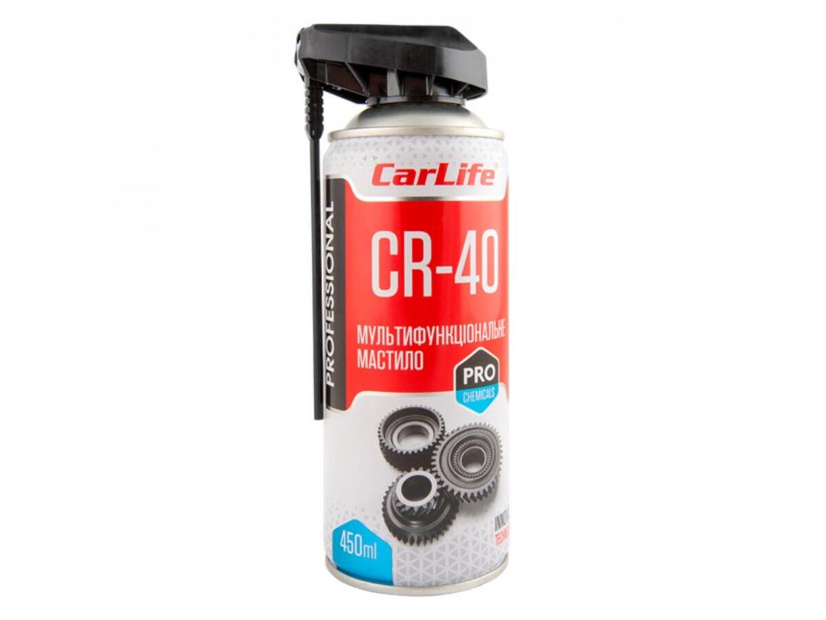 Мультифункціональне мастило cr-40 professional, 450ml, Professional, 450ml, Carlife CF453