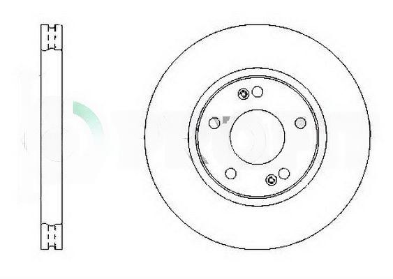 Гальмівний диск, Profit 5010-1300