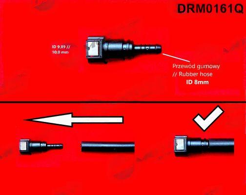 Шланговий з’єднувач, паливний шланг, Dr.Motor DRM0161Q