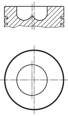 Поршень, Mahle 0098902