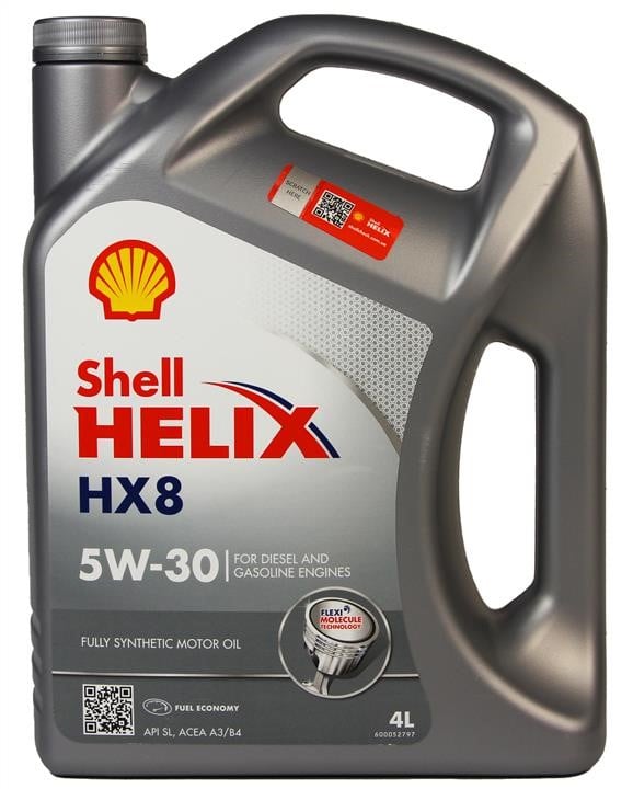 Олива для двигуна, A3/B3, A3/B4, MB 229.5 VW 502.00/505.00 RN0700/0710, Shell HELIXHX85W304L