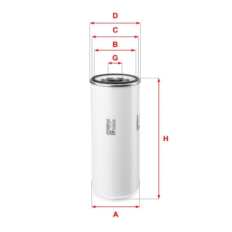 Фільтр палива, фільтрувальний елемент, Sofima S9320NR