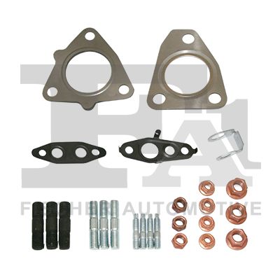 Комплект для монтажу, компресор, TOYOTA Avensis 03-10, RAV4 00-05, Corolla Verso 04-09, Corolla 02-07, Picnic 01-09, Fa1 KT770020