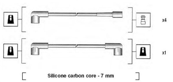 Комплект проводів високої напруги, Magneti Marelli 941245010808
