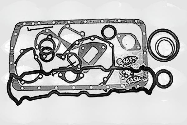 Повний комплект ущільнень, двигун, PSA XUD7/XUD9, Sasic 1970H50QX