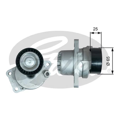 Натяжний ролик, поліклиновий ремінь, Gates T39376