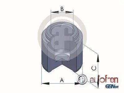 Поршень, гальмівний супорт, Autofren D0-25118