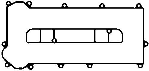 Комплект ущільнень, кришка голівки циліндра, Bg Automotive RK3378