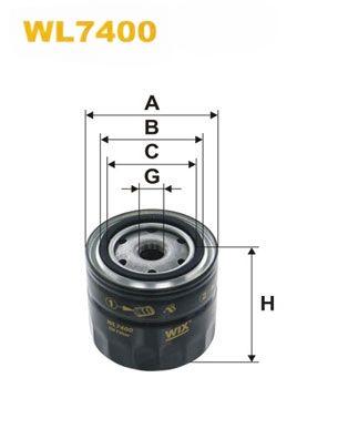 Оливний фільтр, Wix Filters WL7400