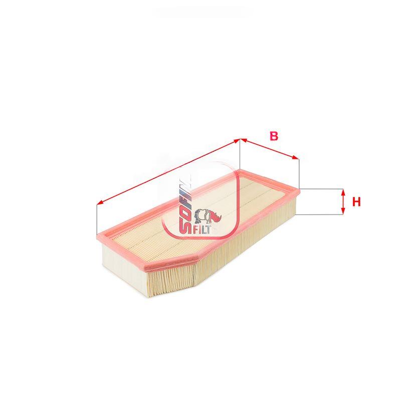Повітряний фільтр, фільтрувальний елемент, MERCEDES-BENZ C/CLK/E/G/M/S classe, Sofima S5402A