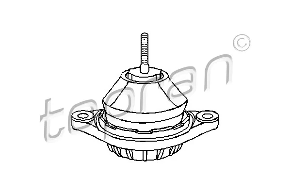 Опора, двигун, Topran 107969