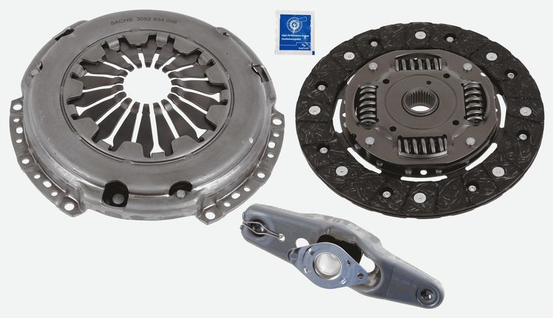 Комплект зчеплення, VAG A2/Fabia/Octavia/Golf/Polo "1,4 "03>>, Sachs 3000951624