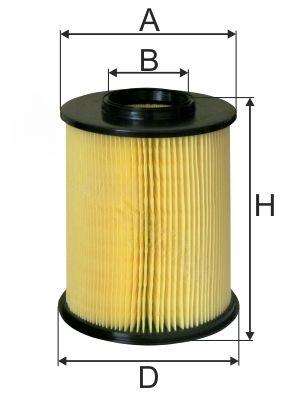 Повітряний фільтр, Mfilter A845