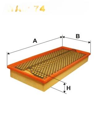 Повітряний фільтр, Wix Filters WA6174