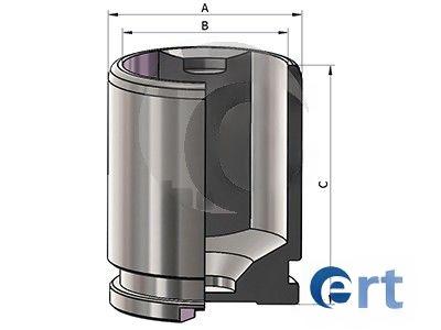 Поршень, гальмівний супорт, Ert 151182-C