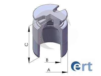 Поршень, гальмівний супорт, Ert 150274-C