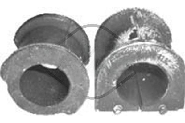 Опора, стабілізатор, задня вісь, VW T5 03- d=27mm, Metalcaucho 05982