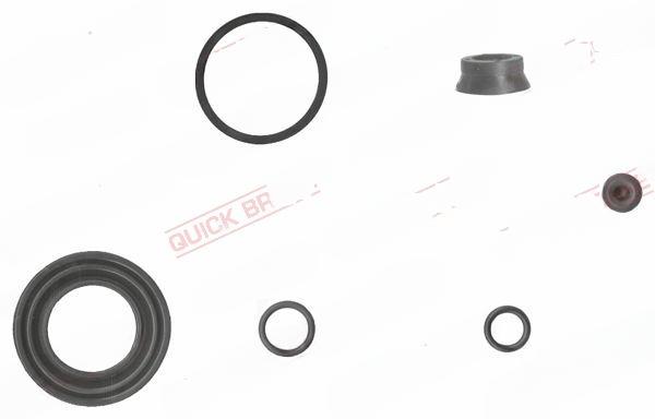 Ремонтний комплект, гальмівний супорт, Opel Astra G/H/Zafira 98-10 (d36mm), Quick Brake 114-0071