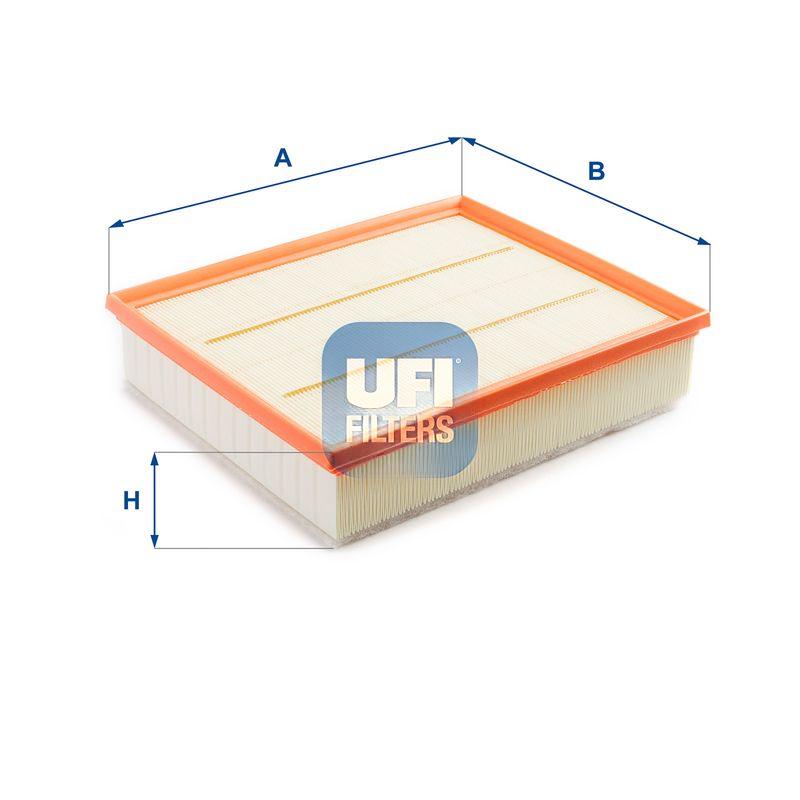 Повітряний фільтр, фільтрувальний елемент, Ufi 30.A41.00