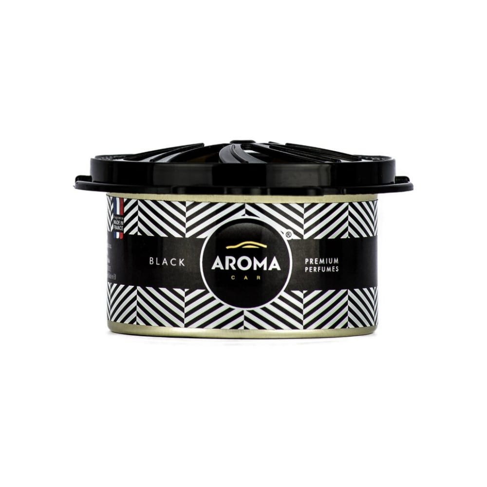 Aroma  ароматизатор  car prestige organic- black (24шт.), Aroma 92515