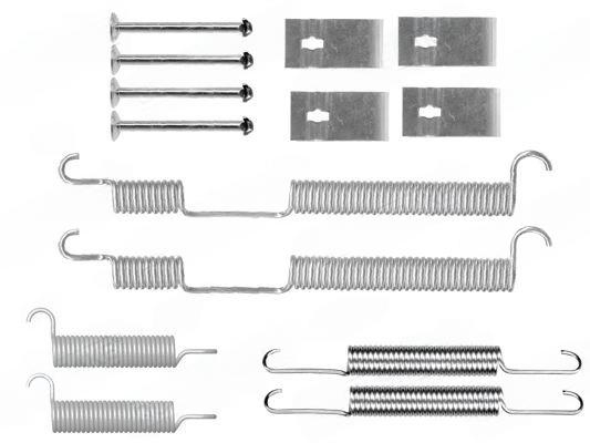 Комплект приладдя, гальмівна колодка, Quick Brake 105-0844