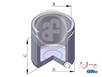 Поршень, гальмівний супорт, Autofren D0-2535
