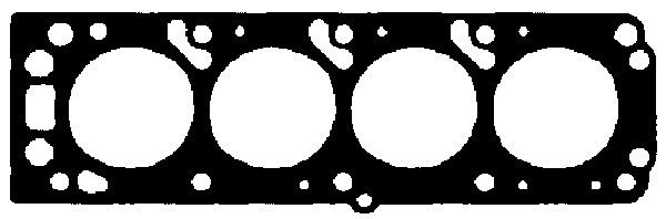 Ущільнення, голівка циліндра, OPEL OMEGA/VECTRA/ASTRA 2.0I -00 (1.39MM), Bg Automotive CH5367