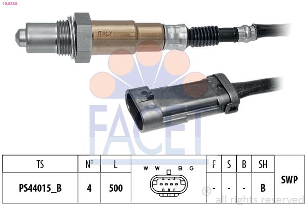 Кисневий датчик, Facet 10.8280