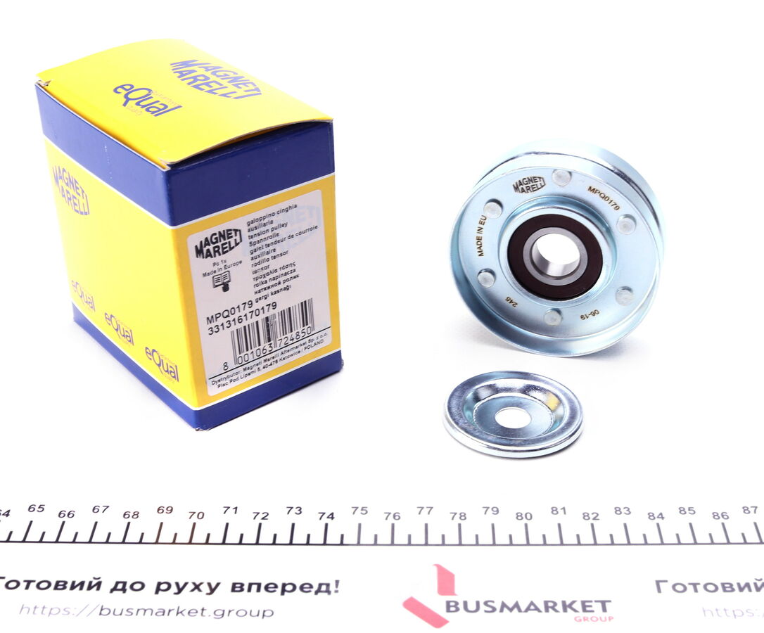 Планка натяжна audi, seat, skoda, vw (вир-во magneti marelli, кор. код mpq0179), Magneti Marelli 331316170179