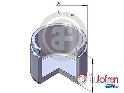 Поршень, гальмівний супорт, Autofren D0-2595