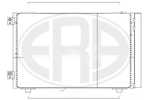 Конденсатор, система кондиціонування повітря, Era 667016