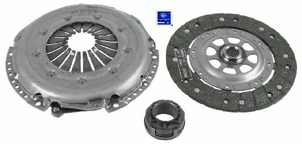 Комплект зчеплення, кільк. зубц. 23, 228мм, AUDI A4 B5, A4 B6, A6 C5; SKODA SUPERB I; VW PASSAT B5, PASSAT B5.5 1.9D 08.98-03.08, Sachs 3000844701