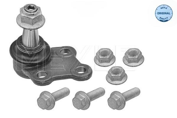 Нижній/верхній кульовий шарнір, передня вісь ліворуч, передня вісь праворуч, Meyle 0160100030