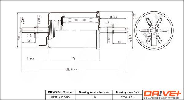 Фільтр палива, Dr!Ve+ DP1110.13.0023