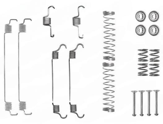 Комплект приладдя, гальмівна колодка, Quick Brake 105-0835