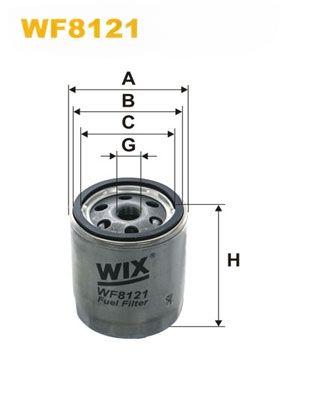 Фільтр палива, Wix Filters WF8121