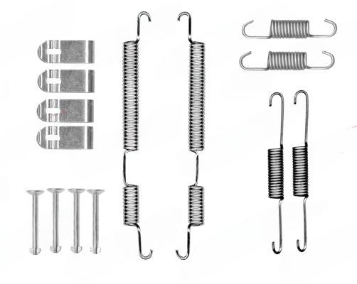 Комплект приладдя, гальмівна колодка, Quick Brake 105-0045