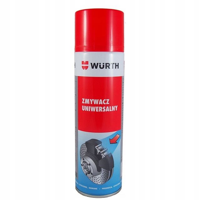 Очисник гальмівної системи würth brake cleaner plu, Plus BRKCLNR-PLUS-500ML, Wurth 089010810