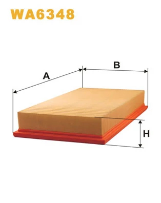 Повітряний фільтр, Wix Filters WA6348