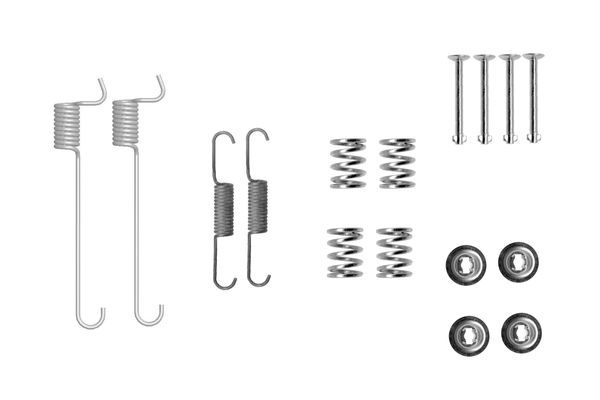 Комплект приладдя, колодка стоянкового гальма, NISSAN X-Trail 2,0-2,5 01>>, Bosch 1987475311