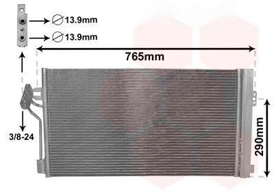 Конденсатор, система кондиціонування повітря, Van Wezel 30005352